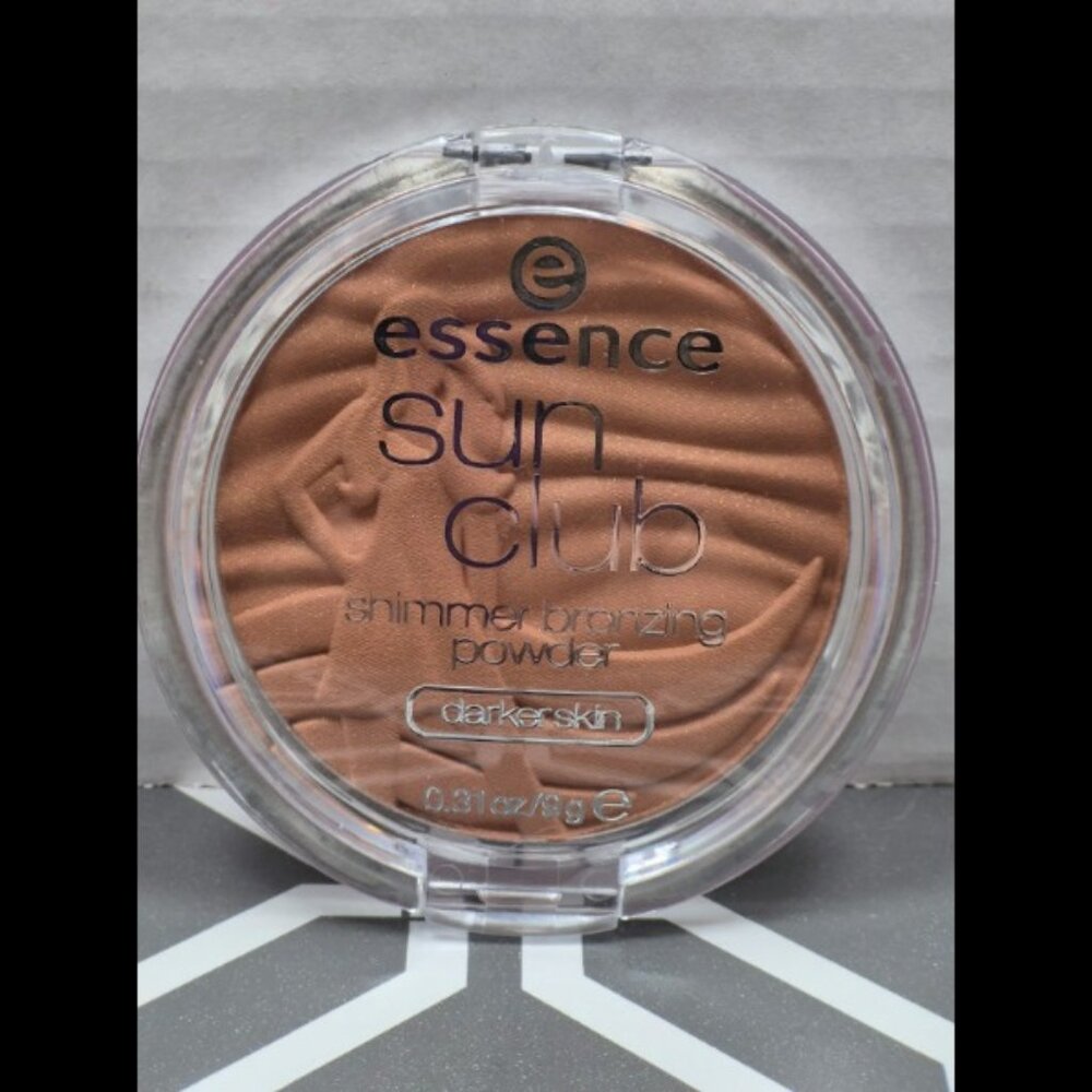 Lot of 3 - Essence Sun Club Shimmer Bronzing Powder -Suntanned - Brand New